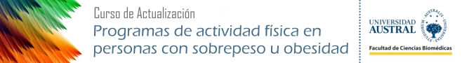 Curso Universitario: Programas de actividad física en personas con sobrepeso u obesidad
