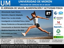 III JORNADAS DE SALUD, ALIMENTACION Y ACTIVIDAD FISICA