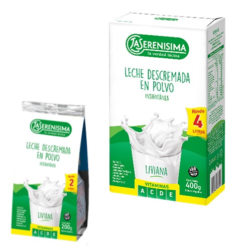 Leche Desnatada en Polvo – 200g