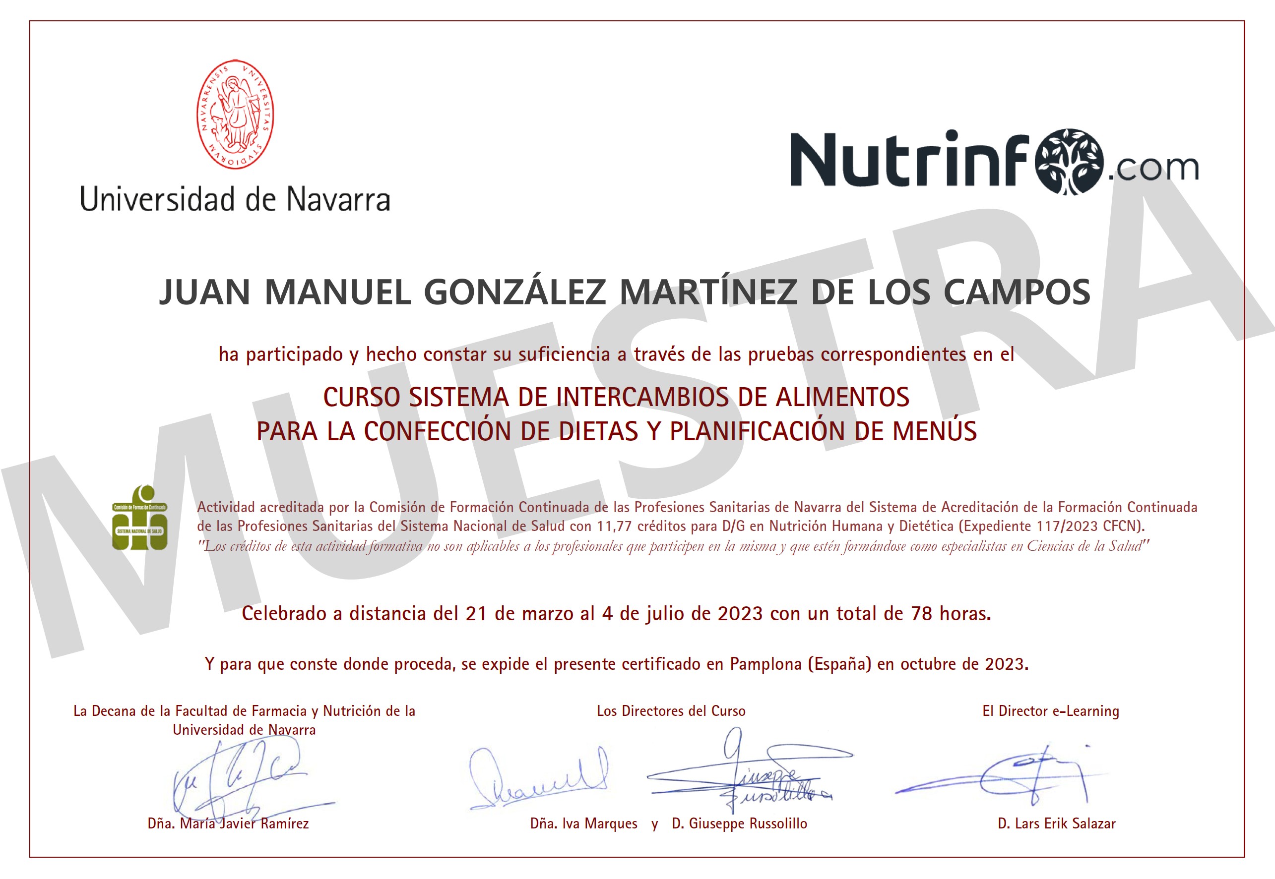 certificado