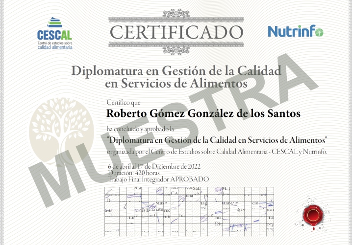 certificado