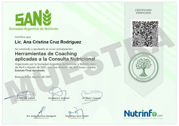 certificado