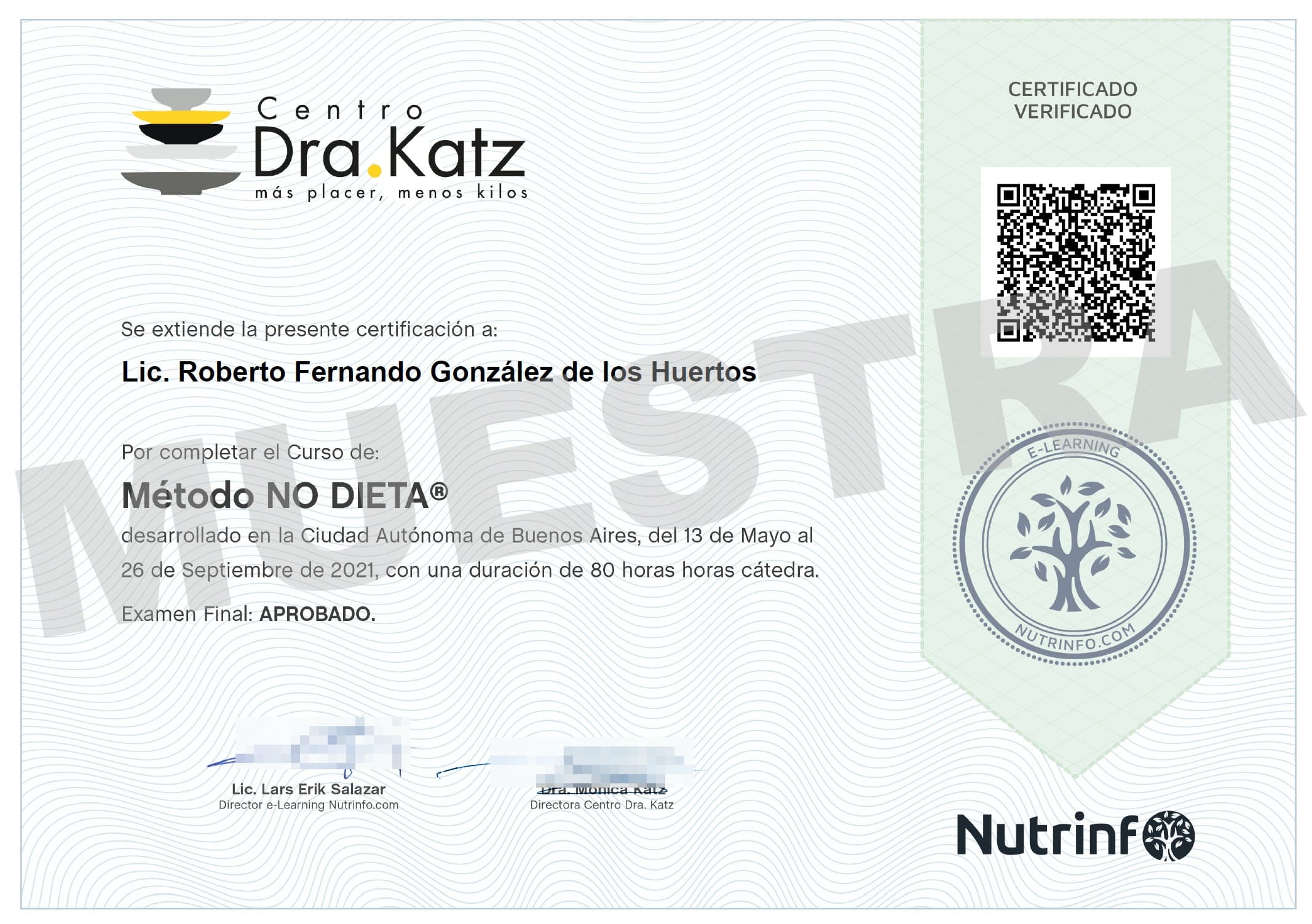 certificado