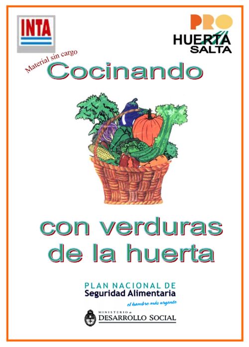 Cocinando con verduras de la huerta