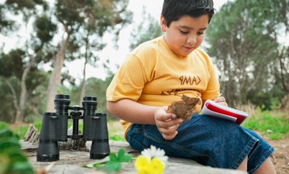 ¿Obeso? no, mi hijo está fuerte y grande