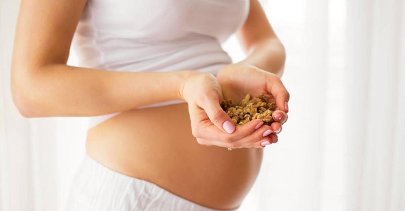 Comer frutos secos en el embarazo se relaciona con un mejor desarrollo neuropsicológico del bebé