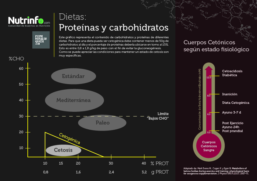 Dietas Cetogénicas: Proteínas y Carbohidratos