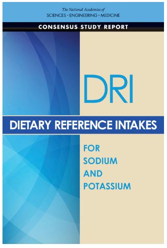 Ingesta Dietética Recomendada para Sodio y Potasio