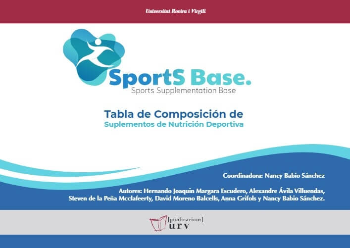 Sports Base: Tabla de composición de suplementos de nutrición deportiva