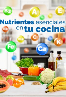 Folleto: Nutrientes esenciales en tu cocina