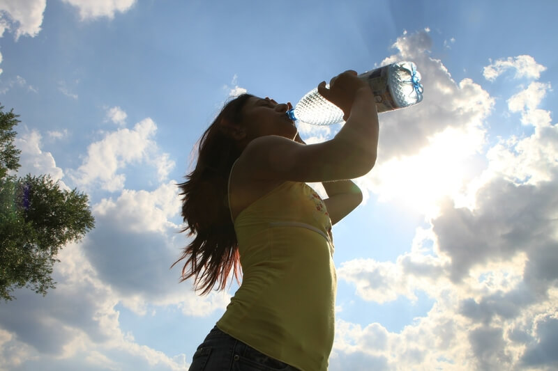 Ingesta de agua y su relación con la composición corporal