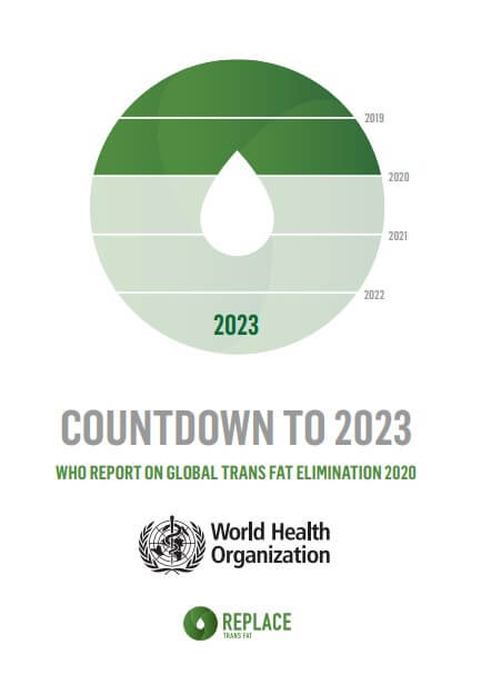 Countdown to 2023: WHO report on global trans-fat elimination 2020