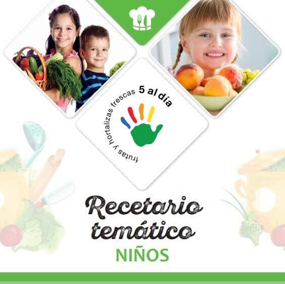 Recetario temático para niños