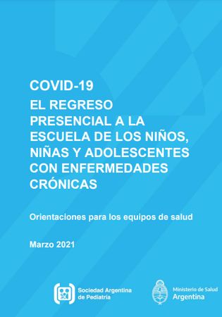 El regreso presencial a la escuela de los niños, niñas y adolescentes con enfermedades crónicas