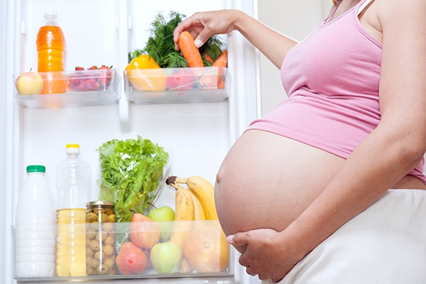 Características de la dieta y consumo de AGE en mujeres embarazadas en México