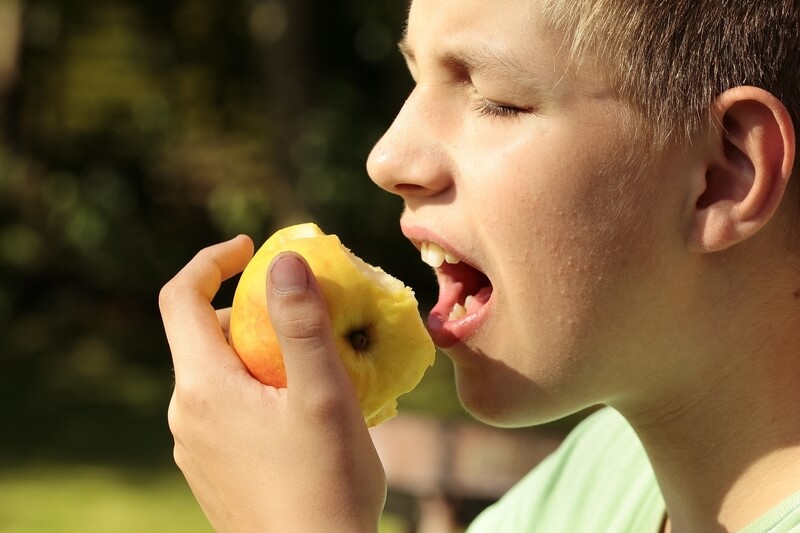 Los niños que comen más fruta y verdura tendrían mejor salud mental