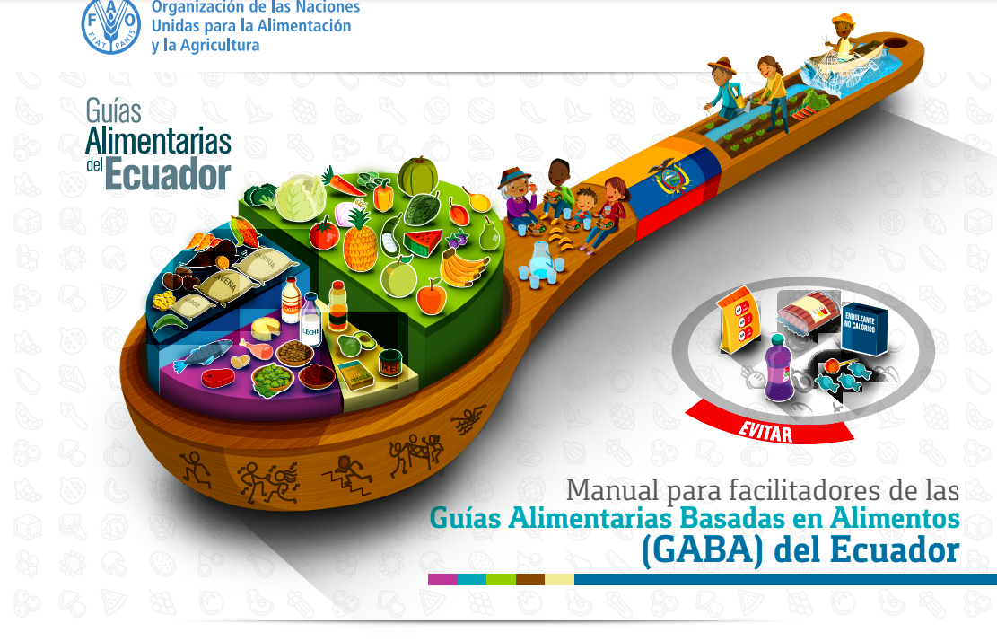 Guías Alimentarias Basadas en Alimentos (GABA) del Ecuador.
