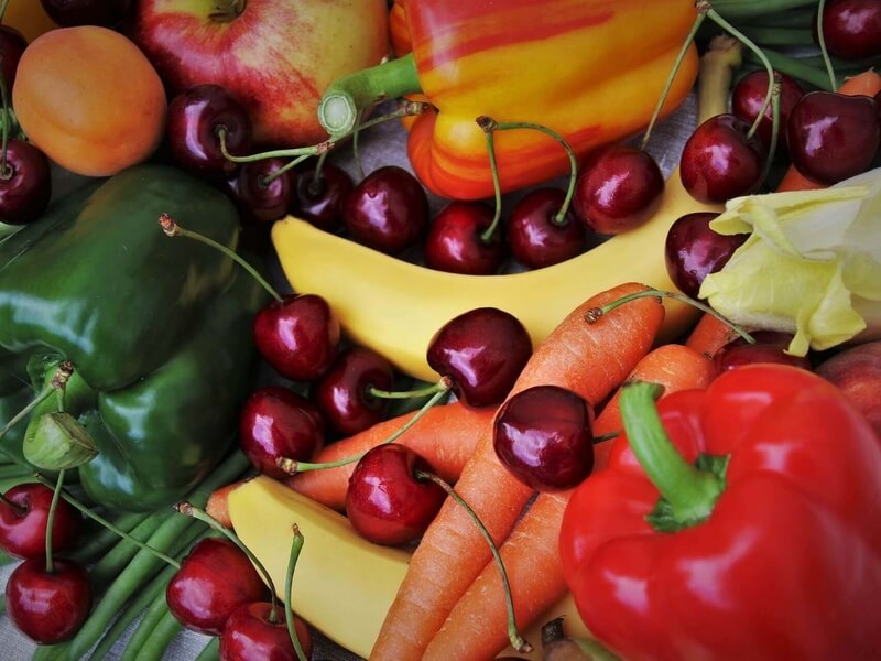 Variedad de frutas y verduras consumidas y perfil cardiometabólico
