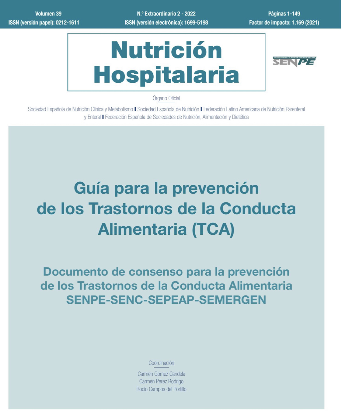 Guía para la prevención de los Trastornos de la Conducta Alimentaria (TCA)
