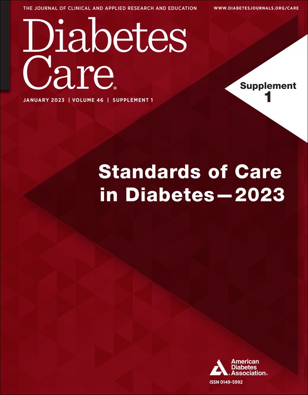 Standards of Care in Diabetes - 2023
