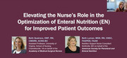 Elevar el papel de la enfermera en la optimización de la nutrición enteral para mejorar los resultados de los pacientes