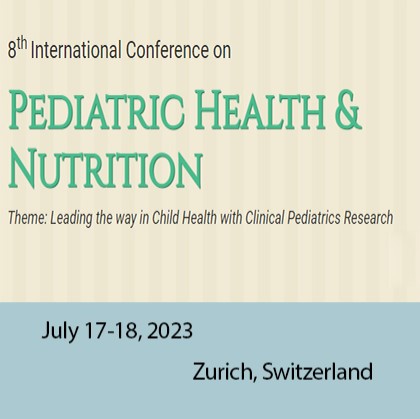 8th International Conference on Pediatric Health & Nutrition