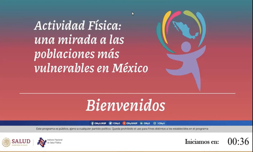 Seminario Institucional 2023 Actividad Física Una mirada a las poblaciones más vulnerables en México