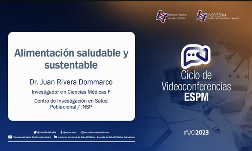 Videoconferencias “Alimentación saludable y sustentable”