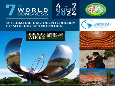 7º Congreso Mundial de Gastroenterología, Hepatología y Nutrición Pediátrica