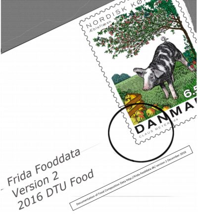 Composición química de alimentos de la Universidad Técnica de Dinamarca: Frida Food Data