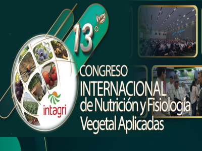 13 Congreso Internacional de Nutrición y Fisiología Vegetal Aplicadas