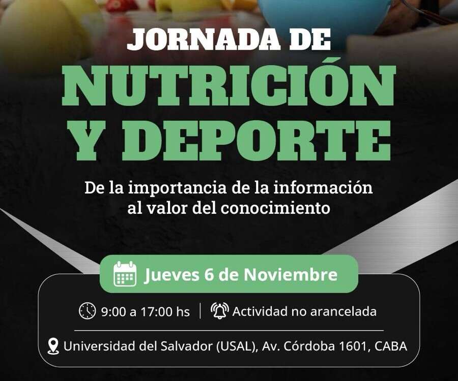 Jornada de Nutrición y Deporte