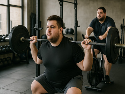Orden del entrenamiento y composición corporal en obesidad
