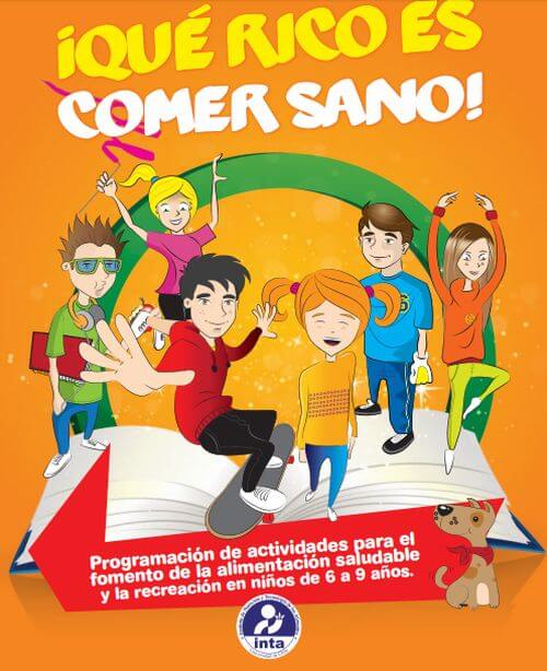 ¡Qué rico es comer sano! Niños de 6 a 9 años