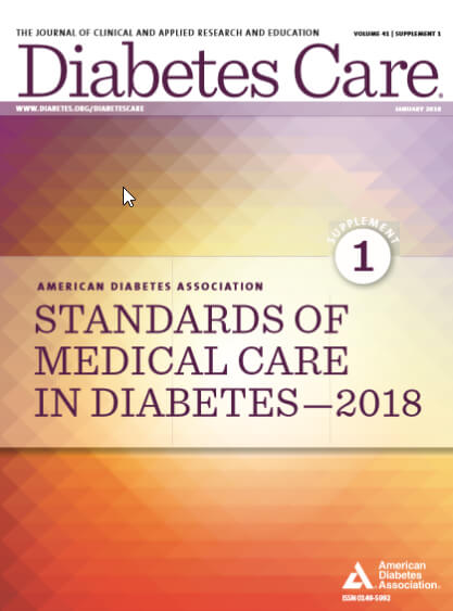 Standards of Medical Care in Diabetes-2018