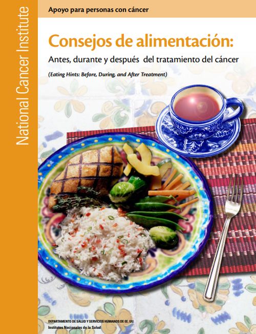 Consejos de alimentación: antes, durante y después del tratamiento del cáncer